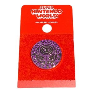 Universal Studios Hollywood Super Nintendo World Flower Race Icon Pin